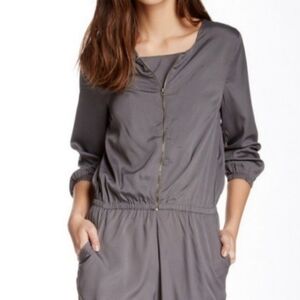 New W118 Walter Baker Womens Small Grey Peavey Jumpsuit